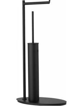 Καλόγερος Χαρτοθήκη & Πιγκάλ BronzeArt 0151-MM-2L/Μαύρο Ματ (Ύψος 60cm) (Image 1)