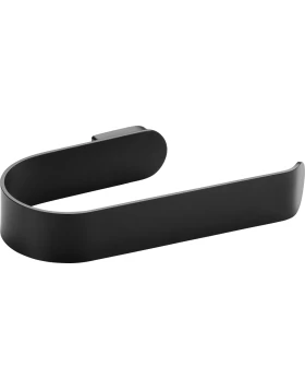 Χαρτοθήκη 16cm Ανοικτή BronzeArt Nexus 51NE-MM/Μαύρο Ματ (Image 1)