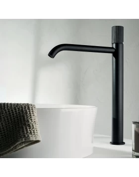 Μπαταρία Νιπτήρος Eurorama Oso 178309P-400 Μαύρο Ματ (Ύψος 34.5cm) (Image 1)