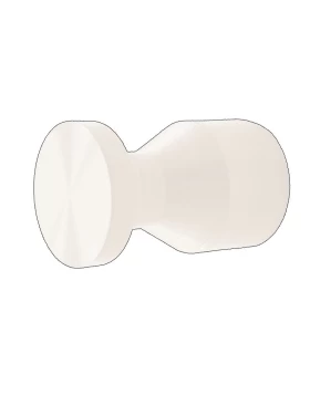 Άγκιστρο Μονό σειρά 2029-3/1 Λευκό Ματ (Image 1)