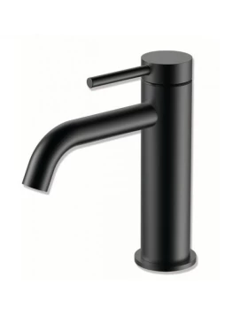 Μπαταρία Νιπτήρα Gini 31-1001 Μαύρο Ματ (Ύψος 19cm) (Image 1)