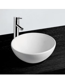 Νιπτήρας Επικαθήμενος Rolin σειρά 27-1801 Λευκό (Φ.32cm) (Image 1)