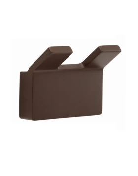 Άγκιστρο Διπλό 6.5cm BronzeArt Shelfy 32FY-C2 Dark Coffee (Καφέ) (Image 1)