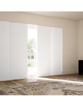 Ύφασμα για Μηχανισμό Πάνελ Σκίασης σειρά 8197 σε Άσπρο (3.15cm Πλάτος  x 2.30cm Ύψος) (Image 1)