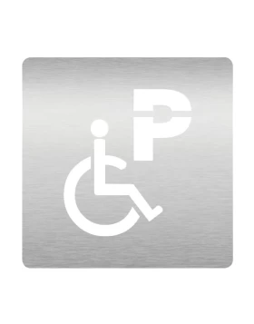 Αυτοκόλλητη Σήμανση Parking AMEA ILAVIO 937 Ανοξείδωτο Ματ (10x10cm) (Image 1)