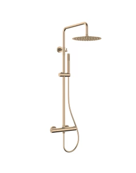 Στήλη Ντους 2 εξόδων Θερμοστατική Karag Artemis SC418M1236 Rose Gold/Χαλκού (Ρυθμιζόμενου Ύψους) (Image 1)