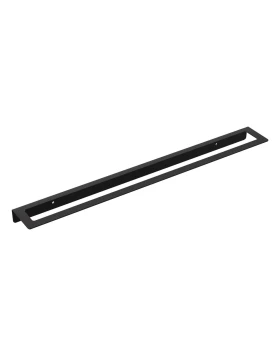 Πετσετοθήκη Μπάνιου 50cm Imex Form CAF008-04/NG Μαύρο Ματ (Αυτοκόλλητο ή Βιδωτό) (Image 1)