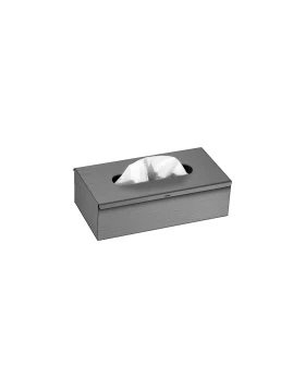 Tissue Box Free standing Wall mounted (AISI 304) Sanco 00102-PVD-05BR PVD Gun Metal Brushed (Image 1)