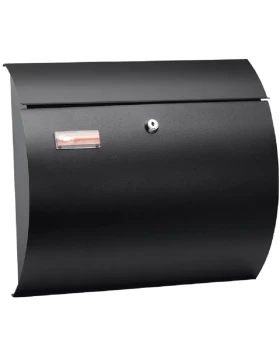 Γραμματοκιβώτια Viometal σειρά Verona 3003 σε Μαύρο (37.5x33cm)