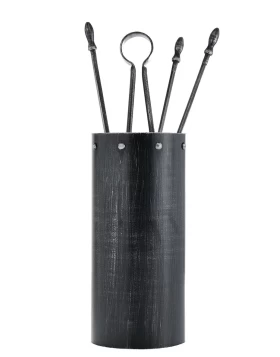 Σετ Εργαλεία σε Κουβά Ζωγομετάλ σειρά K05-0671 σε Μαύρο Πατίνα Ασημί (Image 1)