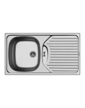 Ανοξείδωτοι Νεροχύτες Κουζίνας Pyramis Bradford 1B 1D (78x43.5cm) -(100173001) (Image 1)