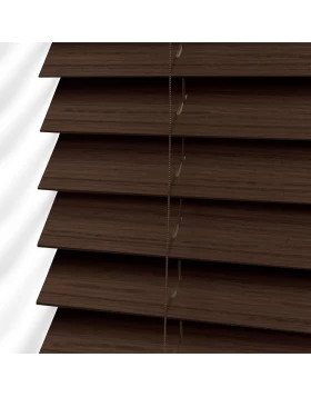 Ξύλινα Στόρια Optima 50mm σειρά M2404 Mahogany (Image 1)