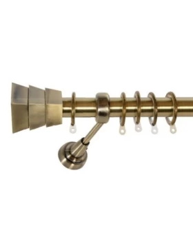 Μεταλλικά Κουρτινόξυλα Φ.25 σειρά Μπρονζέ Erement σε Οξειδέ(Μονό ή Διπλό) (Image 1)