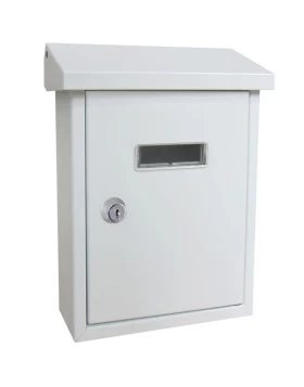 Γραμματοκιβώτια Κατοικιών Eco σειρά 9019 σε Άσπρο (25.5x19x6cm)