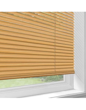 Στόρι Αλουμινίου απομίμησης ξύλου σε Καφέ Ανοιχτό σειρά D25-312 (Image 1)