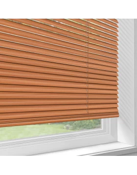 Στόρι Αλουμινίου απομίμησης ξύλου σε Καφέ Κερασιάς σειρά D25-310 (Image 1)