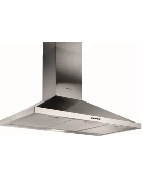 Απορροφητήρας Pyramis Καμινάδα Τετράγωνη Lux 90cm σε Ανοξείδωτο -(065030202) (Image 1)