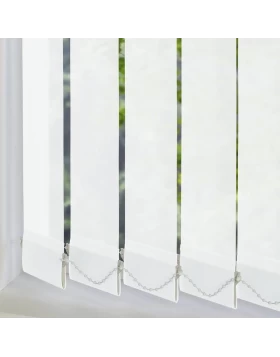 Περσίδες Παραθύρων 12.9cm Luxury σειρά 41563 Άσπρο Λινό