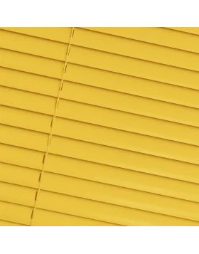 Στόρια Παραθύρων Αλουμινίου 25mm σειρά 1010 σε Κίτρινο