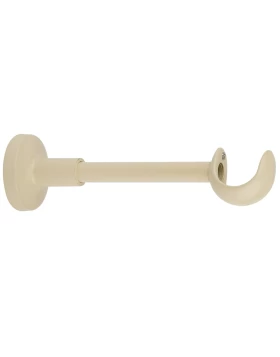 Στήριγμα για Κουρτινόξυλα Φ.25 Ζωγομετάλ σειρά 4009 Ivory (Image 1)