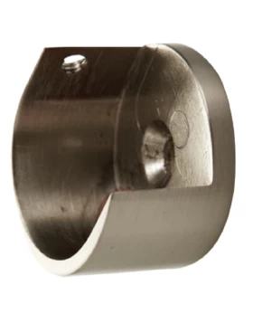 Ροζέτα τοίχου για Κουρτινόξυλο Φ.25 Ζωγομετάλ 0240 σε 3 χρώματα (Image 1)