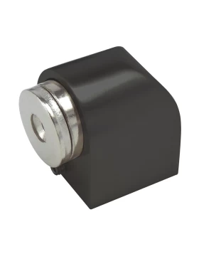 Μαγνητικό Στοπ πόρτας δαπέδου Βαρέως Τύπου σειρά 10207 Μαύρο ματ (Image 1)