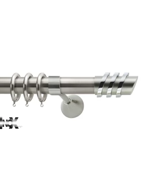 Κουρτινόξυλα Ανοξείδωτα Φ.35 Νίκελ ματ Satellite 210479 (Image 1)