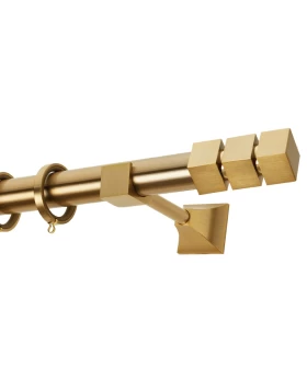 Κουρτινόξυλα Ζωγομετάλ Φ.35 Όρο ματ σειρά PR0473 (Image 1)