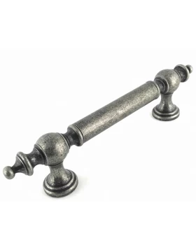 Λαβές Εξώπορτας Παραδοσιακές σειρά 112.015 σε Νίκελ Αντικέ (Μήκος 30cm)  (Image 1)