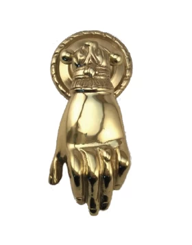 Ρόπτρα Εξώπορτας Παραδοσιακά σειρά 113.033 ''Χέρι'' σε Χρυσό