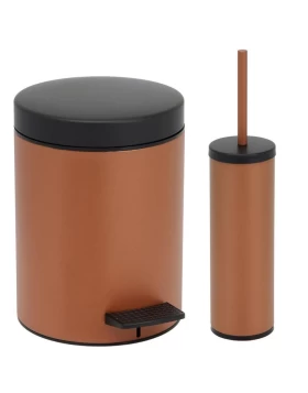 Σετ Χαρτοδοχείο 5lt & Πιγκάλ Pam σειρά 097-953 Κεραμιδί Μαύρο (Image 1)