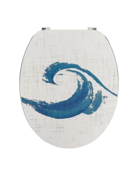 Κάλυμμα λεκάνης Πολυτελείας Bath Fashion Πολύχρωμο με σχέδια 0551 (Image 1)