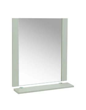 Καθρέπτης μπάνιου με Εταζέρα 30-7316 Cappucino (60x75cm)
