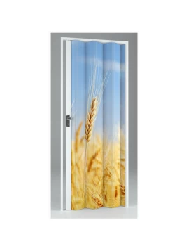 Πτυσσόμενη Πόρτα Φυσούνα Ψηφιακής Εκτύπωσης σειρά Grain 07210