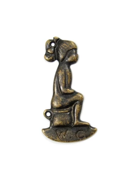 Ένδειξη Σήμανση πόρτας WC Γυναικών σειρά Fimello 116.072 Αντικέ (Image 1)