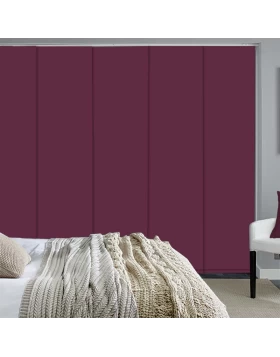 Πάνελ Σκίασης Παραθύρων σειρά 7432 σε Μοβ (Image 1)