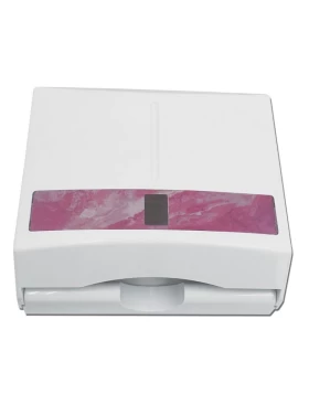 Χαρτοπετσετοθήκη μπάνιου ABS σειρά 18-0338 σε Λευκό