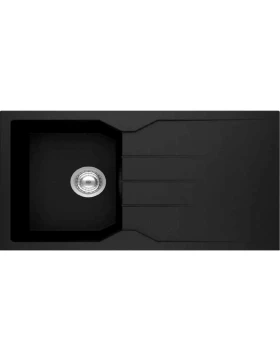 Νεροχύτες Sanitec σειρά 814 Ultra Granite (86x50cm) Γραφίτης (Image 1)