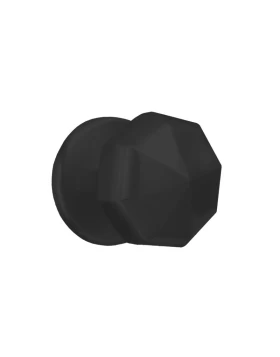 Πόμολα Εξώπορτας Μαύρα σειρά 8007 σε Μαύρο ματ (5.6x6cm)