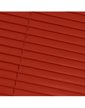 Στόρια Παραθύρων Μεταλλικά 25mm Prive σειρά Κόκκινο 7413