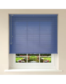 Στόρια Παραθύρων Μεταλλικά 25mm Prive σειρά Μπλε 7421 (Image 1)