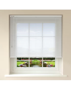 Στόρια Παραθύρων Μεταλλικά 25mm Prive σειρά Λευκό 7431 (Image 1)