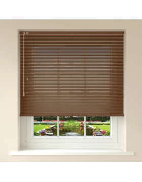 Στόρια Παραθύρων Μεταλλικά 25mm Prive σειρά Καφέ 7433 (Image 1)
