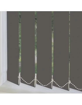 Περσίδες Παραθύρων 12.9cm Luxury σειρά 41525 Ανθρακί (Image 1)