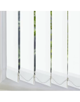 Περσίδες Παραθύρων 12.9cm Luxury σειρά 51563 Άσπρο Ημισυσκότισης