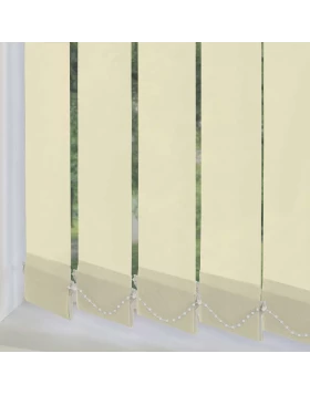 Περσίδες Παραθύρων 12.9cm Luxury 51572 Μπεζ Ημισυσκότισης (Άφλεκτο) (Image 1)