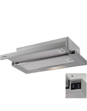 Απορροφητήρας Pyramis Ecoline Συρόμενος 60cm Power Slim Ανοξείδωτος - (065032901) (Image 1)