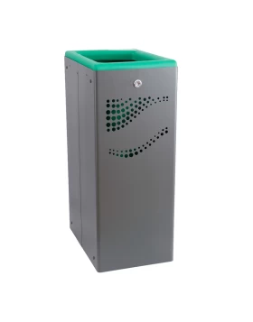 Κάδοι Ανακύκλωσης 40Lt Jofel σειρά AL707050 Ανθρακί-Πράσινο