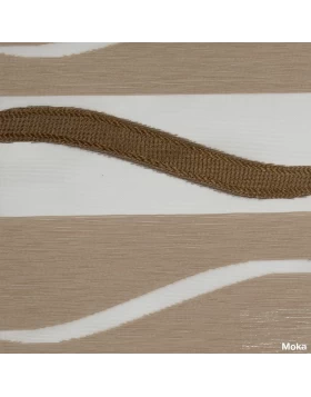 Διπλά Ρόλλερ Ελεγχόμενης Σκίασης 3D Μπεζ Καφέ Surf 08914 (Image 1)