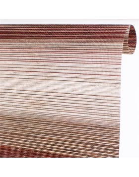 Ρόλερ σκίασης Ριγέ σειρά Κόκκινο Μπεζ 08022 (Οριζόντια Ρίγα) (Image 1)